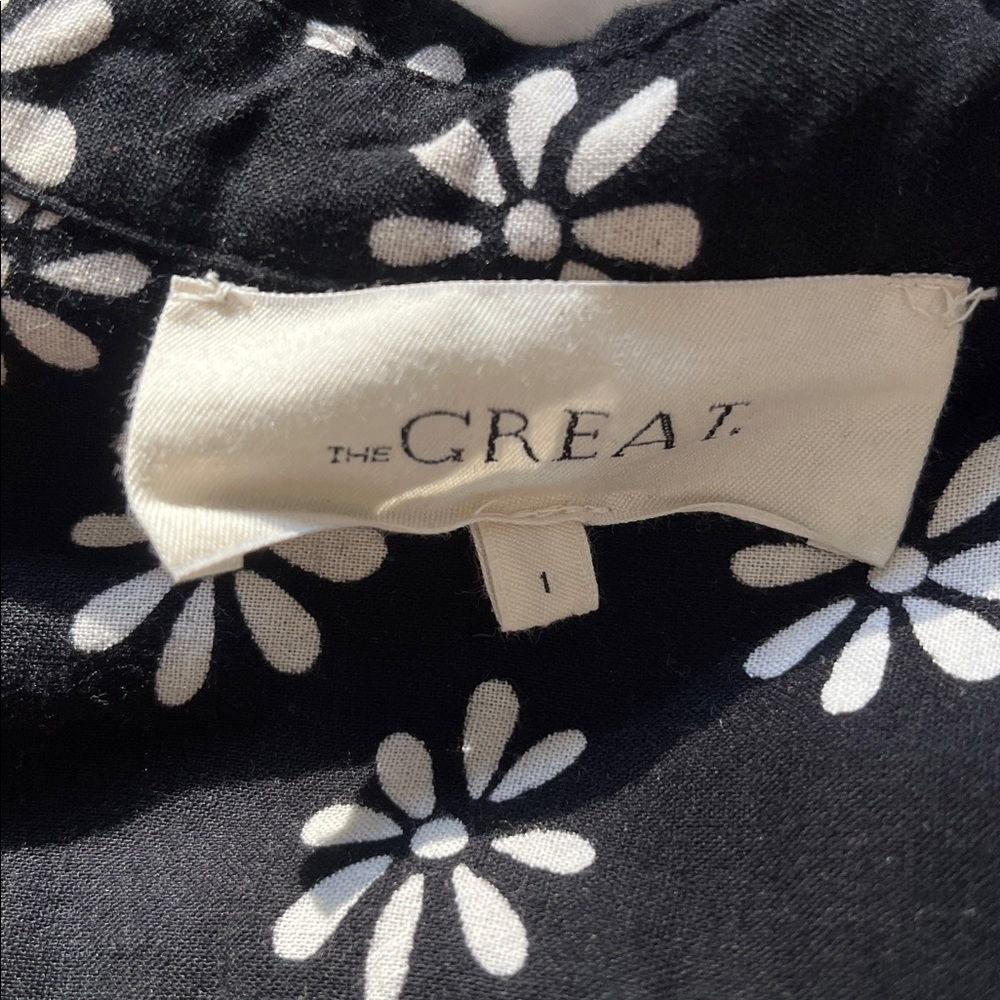 The GREAT. Floral Cotton Top - Picture 9 of 11